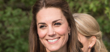 Duchess Kate was keen in green Catherine Walker at the Chelsea Flower Show