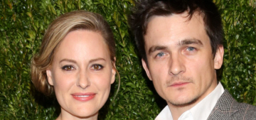 Rupert Friend eloped with Aimee Mullins, they got married in a compost shed