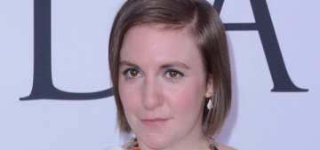 Lena Dunham in Creatures of the Wind, bunny slippers at the CFDAs: tacky?