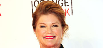 Kate Mulgrew of OITNB was born with teeth, needed a cage until age four: what?