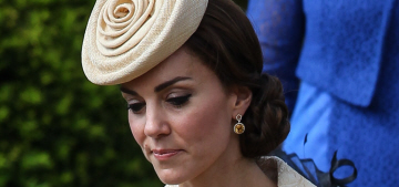 Duchess Kate repeats a decade-old brocade coat in Belfast: tedious or fine?