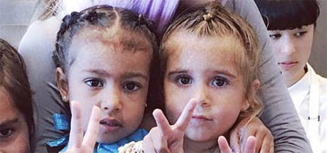 North West & Penelope Disick’s birthday party had two mermaid cakes