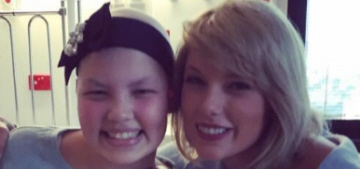 Taylor Swift visited sick kids at an Aussie hospital while Tom went to work