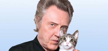 Christopher Walken’s cats are his kids: ‘I think a lot of people are like that’