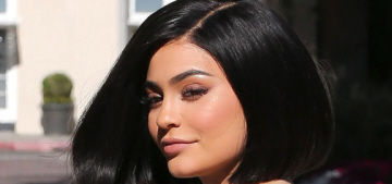 Kylie Jenner received her fifth dog, Penny, as a b-day present from friends