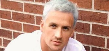 Ryan Lochte dyed his hair silver-blue for the Rio Olympics: would you hit it?