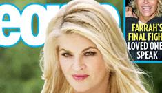 Kirstie Alley admits she gained 83 pounds