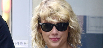Taylor Swift debuts her new/old curly hair during a NYC stroll: cute or awful?