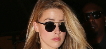 Amber Heard isn’t going to her deposition in LA today, she’s still in London (update)