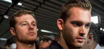 Olympic swimmers Gunnar Bentz & Jack Conger were yanked off a plane