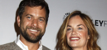 Did Joshua Jackson & Ruth Wilson have a wine-soaked hookup this week?