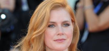 Amy Adams in gold Tom Ford at the Venice Film Festival: gorgeous or meh?
