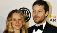 Tobey Maguire & Jennifer Meyer welcome a son