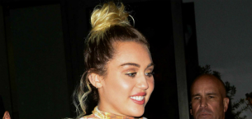Miley Cyrus weakly scolded Jimmy Fallon for softballing Trump