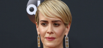 Sarah Paulson in green Prada at the Emmys: stunning or just too hyped?