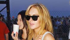 Lindsay Lohan checks into rehab again