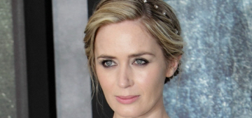 Emily Blunt in McQueen at the ‘Girl/Train’ UK premiere: stunning or overworked?