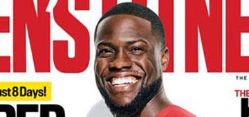 Kevin Hart shows off his buff physique on the cover of Men’s Fitness