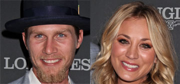 Kaley Cuoco makes her red carpet debut with beau Karl Cook