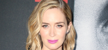 Emily Blunt wears Prada to the ‘Girl/Train’ premiere: lovely or boring?