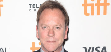 Kiefer Sutherland gave up riding motorcycles, won’t give up drinking