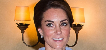 Duchess Kate wears Catherine Walker suit for her day in The Netherlands