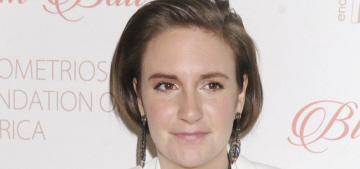 Lena Dunham: the Trump tape ‘made me sad about American masculinity’
