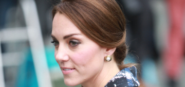 Duchess Kate in an Erdem Resort coat in Manchester: fug, dated or fine?