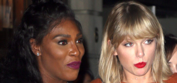Taylor Swift expanded her squad to include Dakota Johnson & Serena Williams