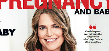 Savannah Guthrie is 100% getting an epidural with her second baby