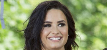 Demi Lovato went from brunette to blonde: cute or not flattering?