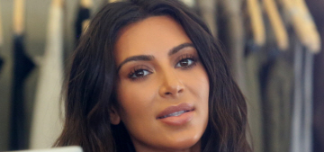 Kim Kardashian will celebrate her 36th birthday quietly with some new jewelry