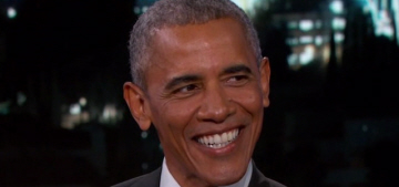 Pres. Obama talks Hillary, Trump, dirtbag friends on ‘Jimmy Kimmel Live’