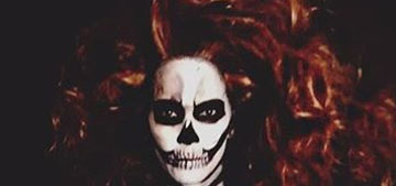 Halle Berry was a sexy skeleton for Halloween: incredible or unoriginal?