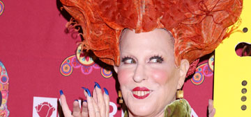 Bette Midler conjures up her Hocus Pocus character for her Hulaween ball