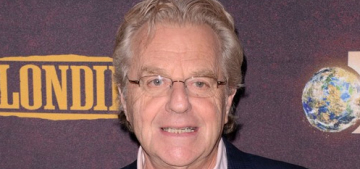 Jerry Springer says his talk show ‘has no redeeming value’