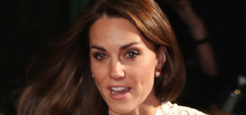 Duchess Kate in a $400 Self Portrait dress at London premiere: cute or nope?