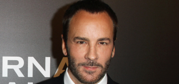 Tom Ford tries to teach his 4-year-old son that dinosaur shoes are ‘tacky’