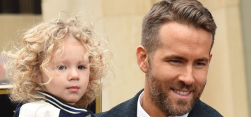 Ryan Reynolds brought out his two daughters for his Walk of Fame ceremony