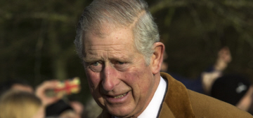Prince Charles & Camilla lead the royal family’s church trip on Christmas day