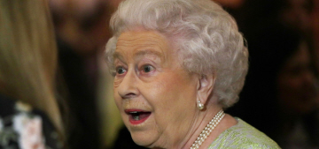 Queen Elizabeth is ‘up & about & working’ behind closed doors, so don’t panic