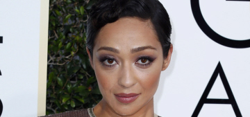 Ruth Negga in Louis Vuitton at the Golden Globes: the best LV look ever?