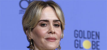 Sarah Paulson in Marc Jacobs at the Golden Globes: slaying it or underwhelming?