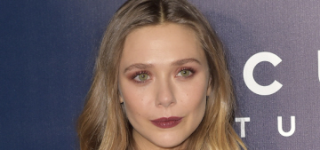 Elizabeth Olsen in Alberta Ferretti: one of the worst Globes after-party looks?