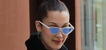 Bella Hadid got two tiny little wings tattooed on her ankles: super-cute or meh?