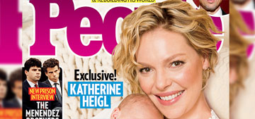 Katherine Heigl and her newborn cover People: ‘I like boundaries & schedules’