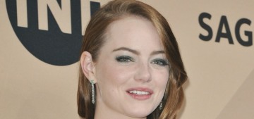 Emma Stone in Alexander McQueen at the SAGs: stunning or meh?