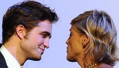 Two people pay $20,000 for a kiss from Robert Pattinson