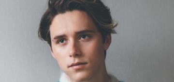 Brooklyn Beckham didn’t know his parents were famous until he was 13