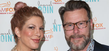 Tori Spelling’s husband owes thousands in child support, his ex is taking him to court